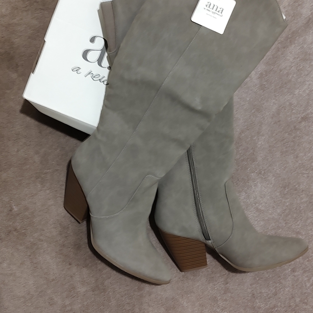 a.n.a. suede tall boots/Mercari